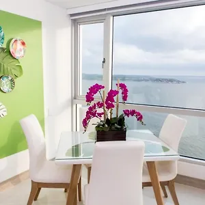Apartamento Modern 1br Wifi Breathtaking Oceanviews By Huespedia, Cartagena